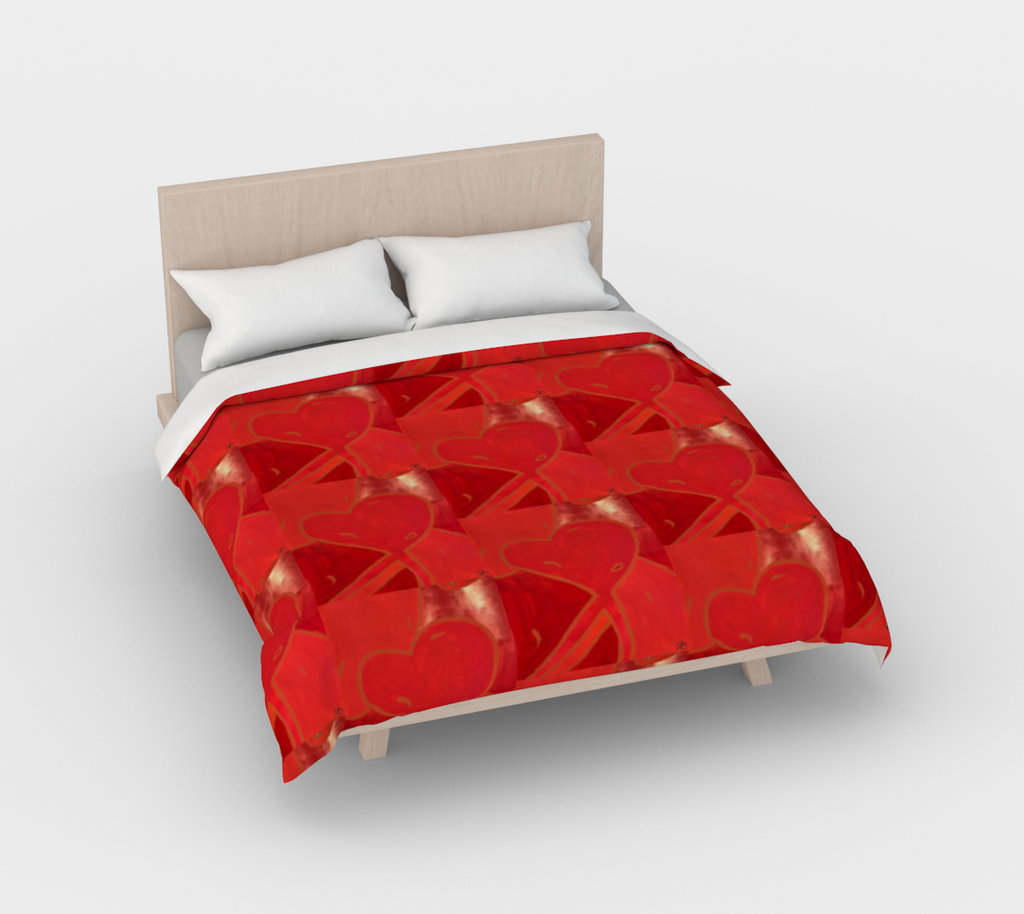 Red Heart Duvet