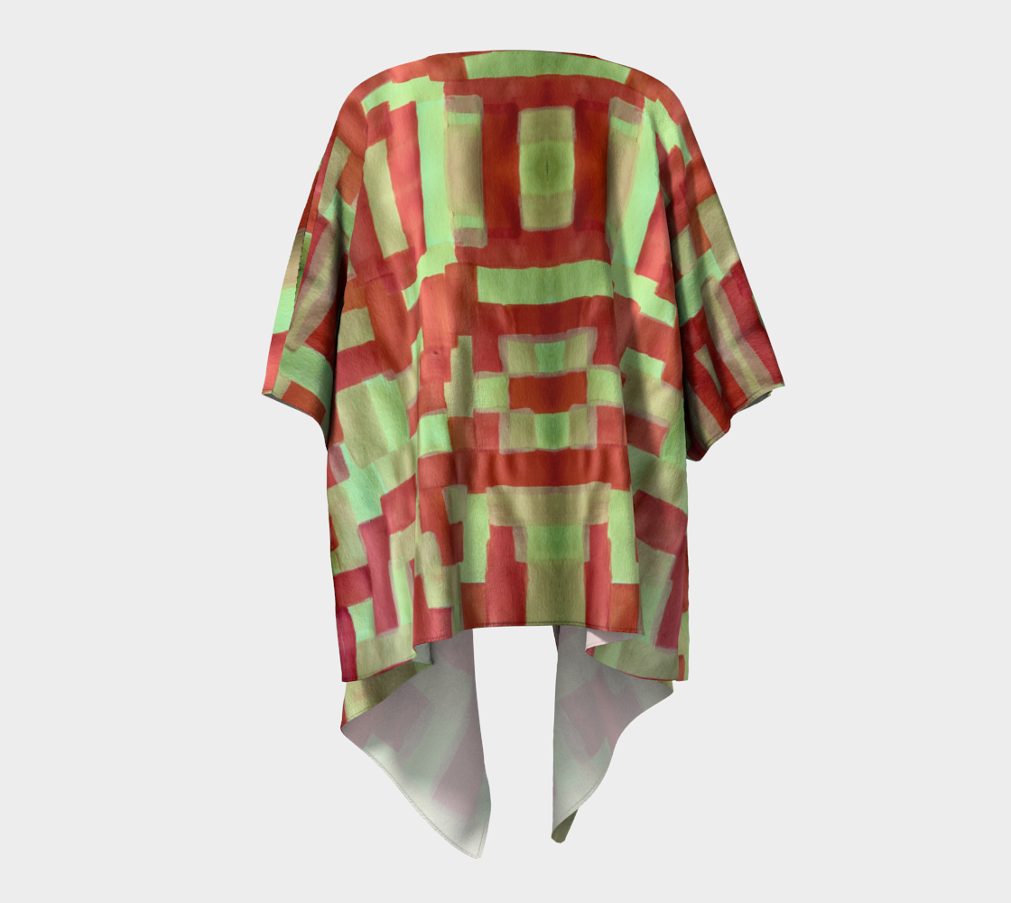Boxed Y/O Draped Kimono