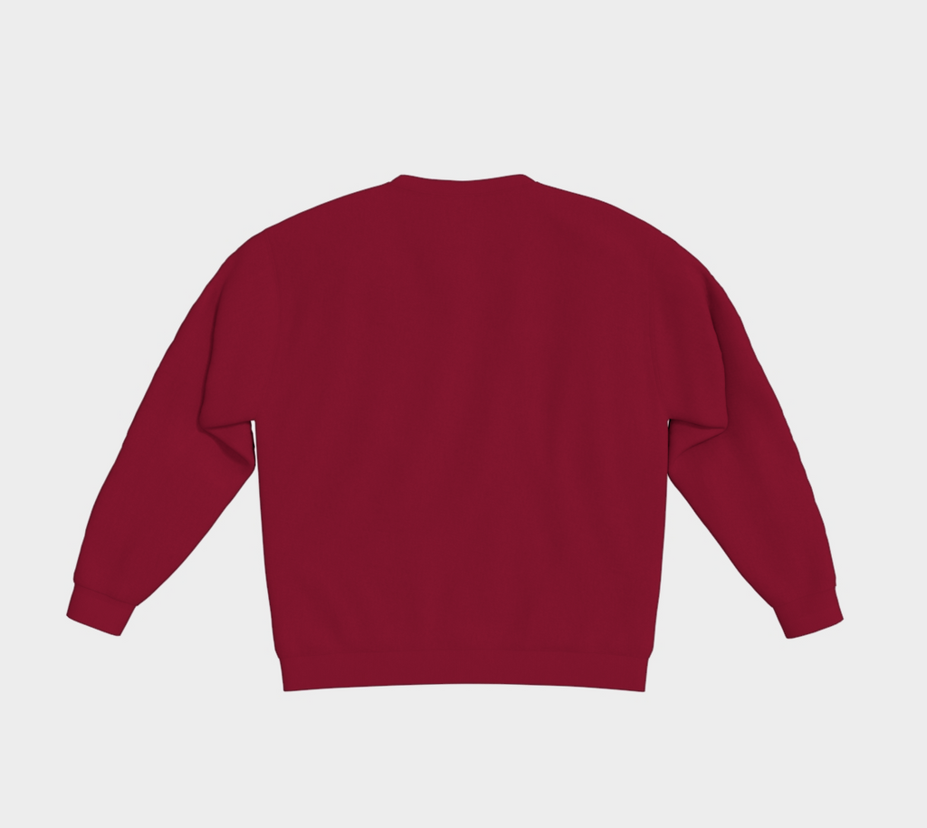 Red Heart Crewneck Sweater
