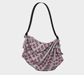 Bold Pink Rose Origami Tote