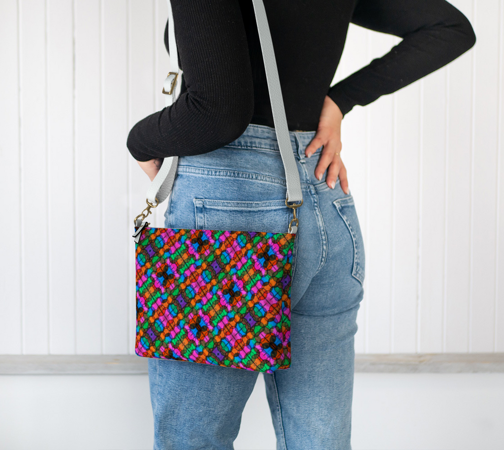 Stain Glass VL Crossbody Patterned W
