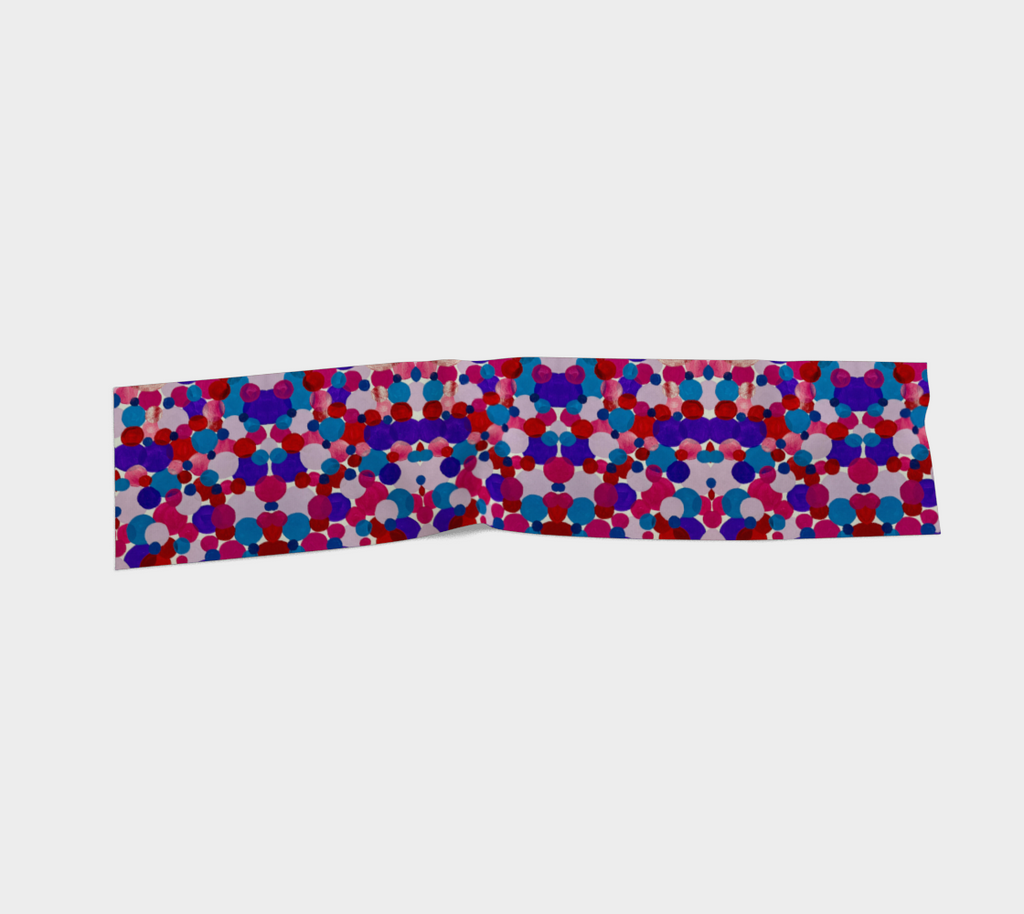 Vibrant Circles Scarf