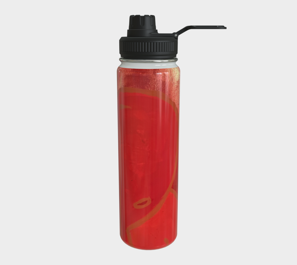 Red Heart Water Bottle