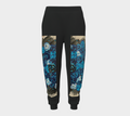 Blue Roses Joggers