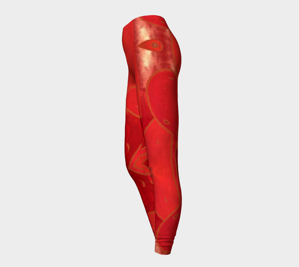 Red Heart Leggings
