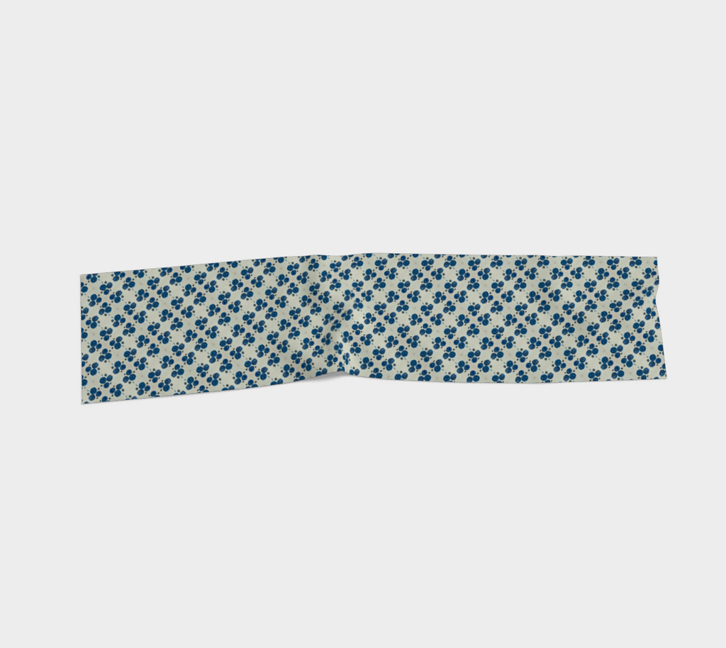 Blue Roses Scarf