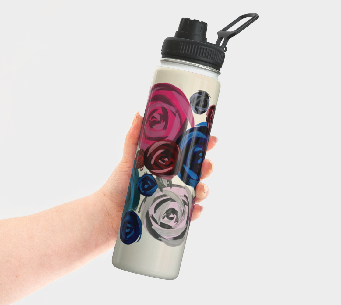 Rose Bouquet SS Water Bottle