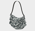 Monochrome Roses Origami Tote