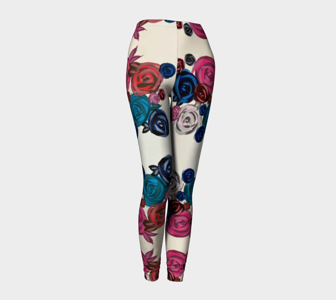 Rose Bouquet Leggings