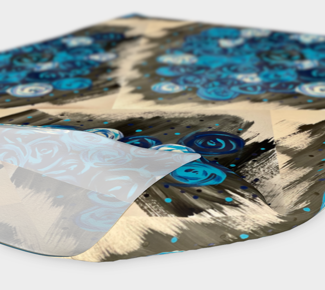 Blue Roses  Headband