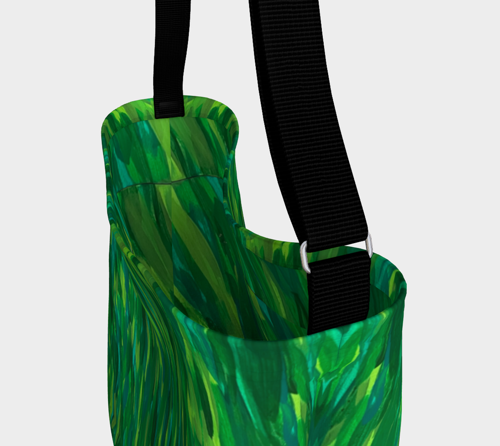 Lush Green D Tote