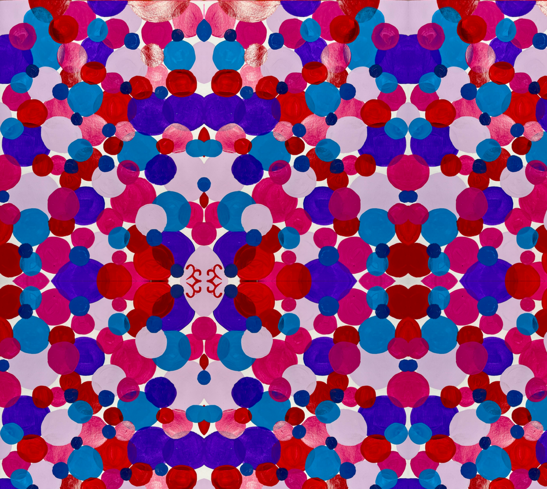 Vibrant Circles Fabric
