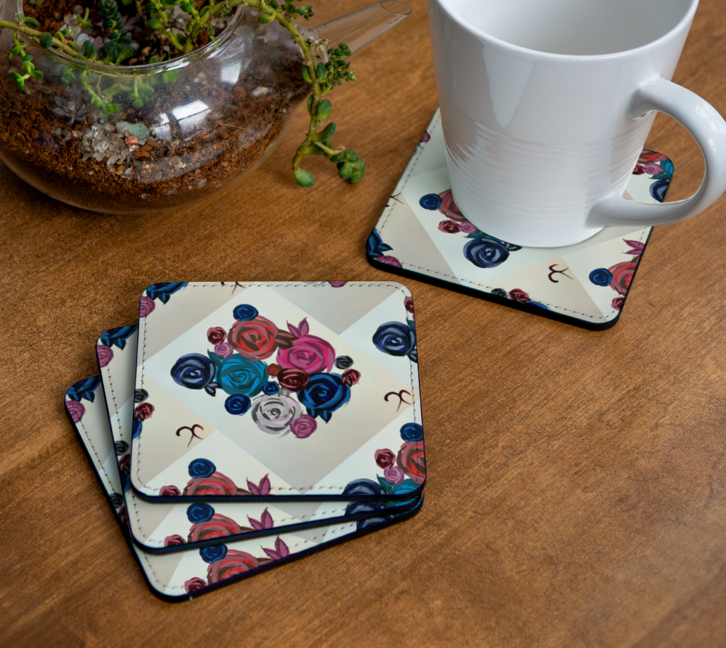 Rose Bouquet Coaster