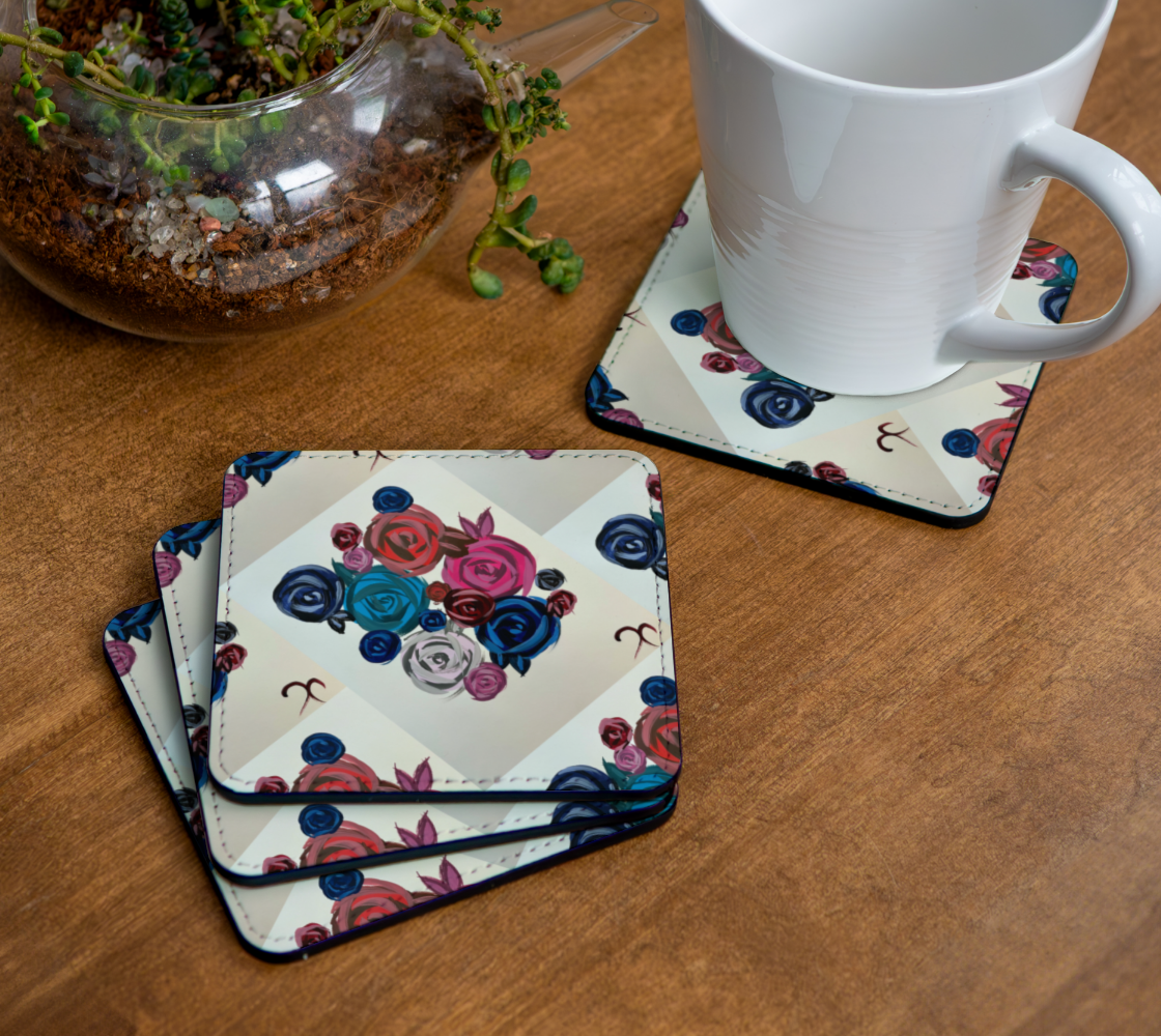 Rose Bouquet Coaster