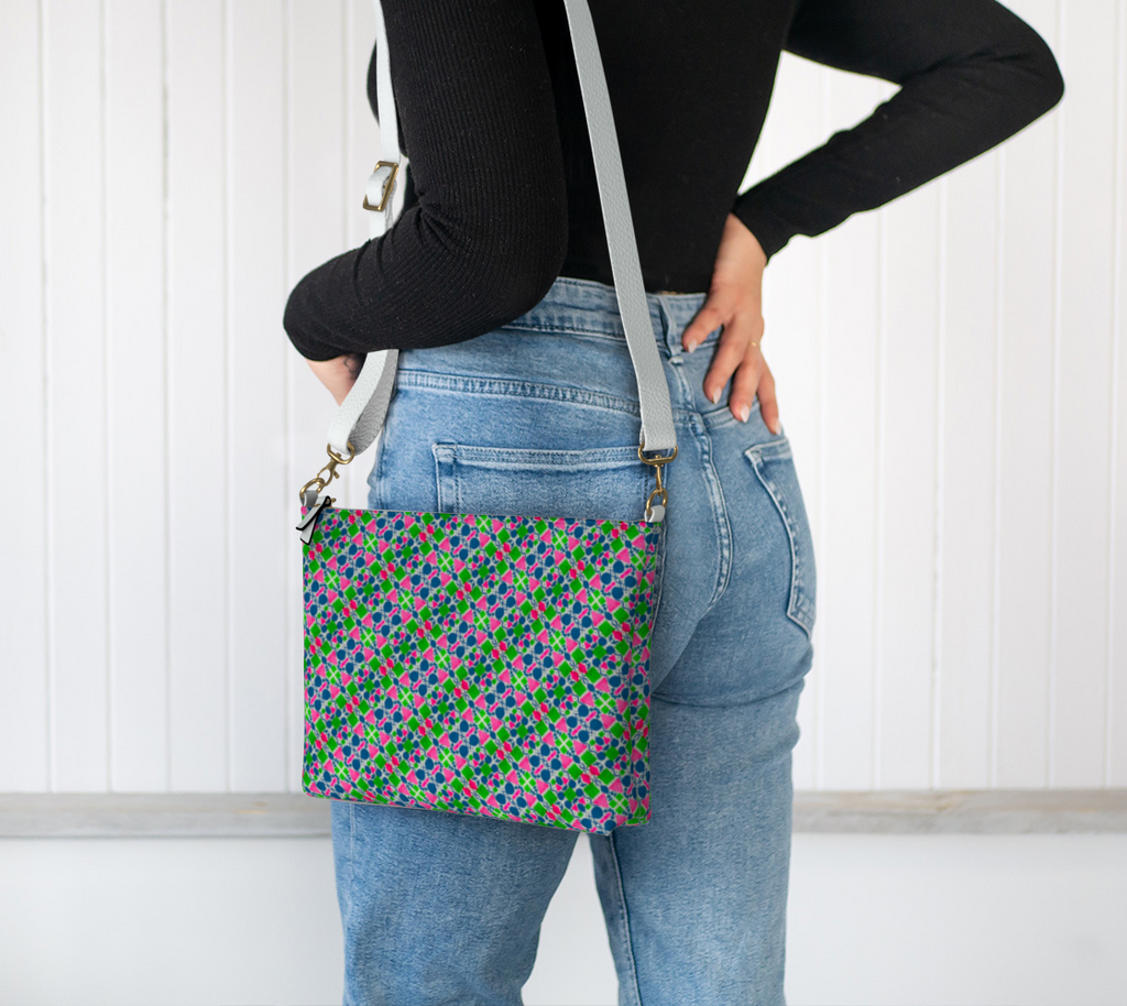 Happy Mind VL Crossbody Patterned