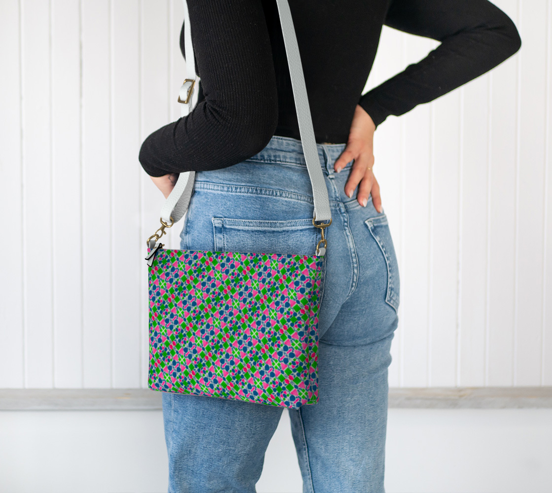 Happy Mind VL Crossbody Patterned