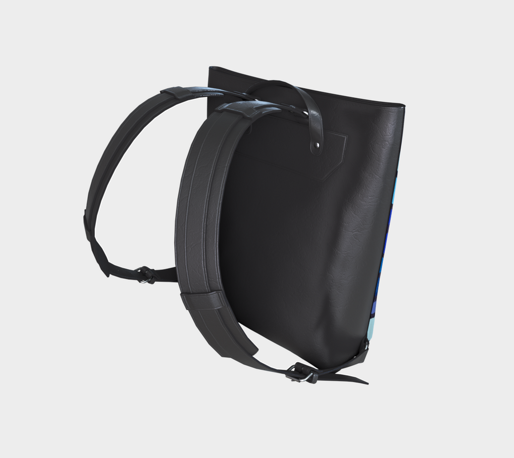Blue Chevron Pattern VL Bag