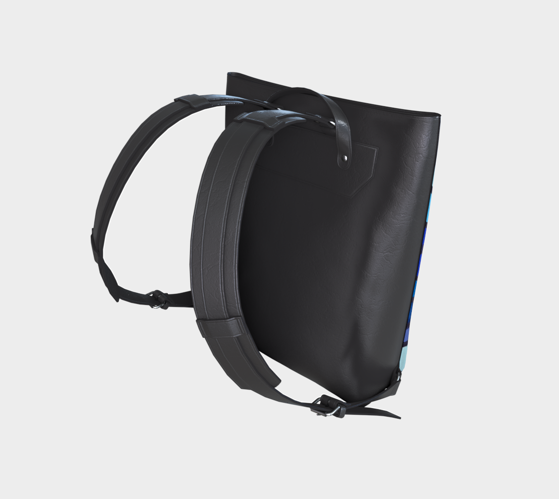 Blue Chevron Pattern VL Bag