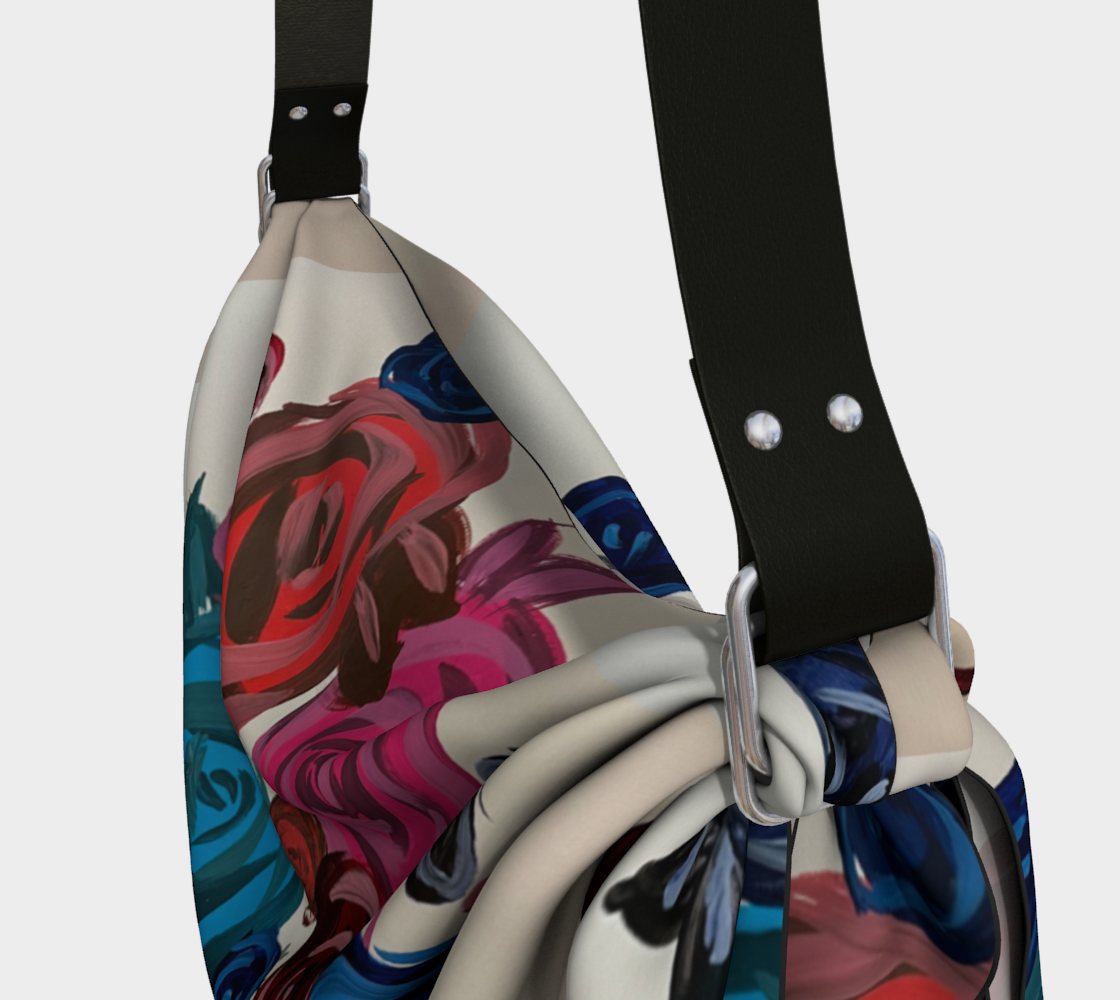 Rose Bouquet Origami Tote