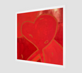 Red Heart Art Print
