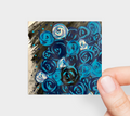 Blue Roses Sticker