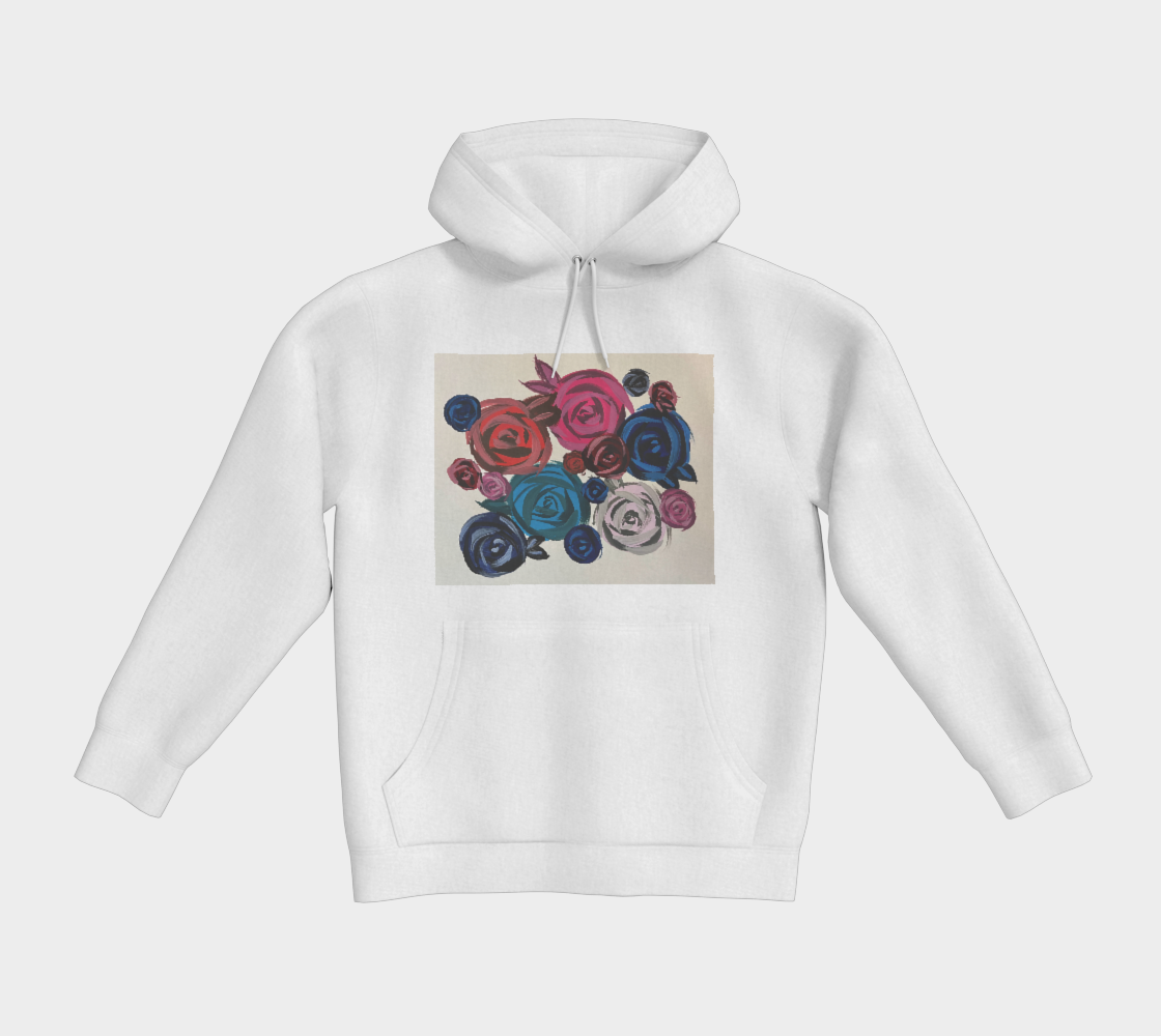 Rose Bouquet Classic  Pullover Hoodie