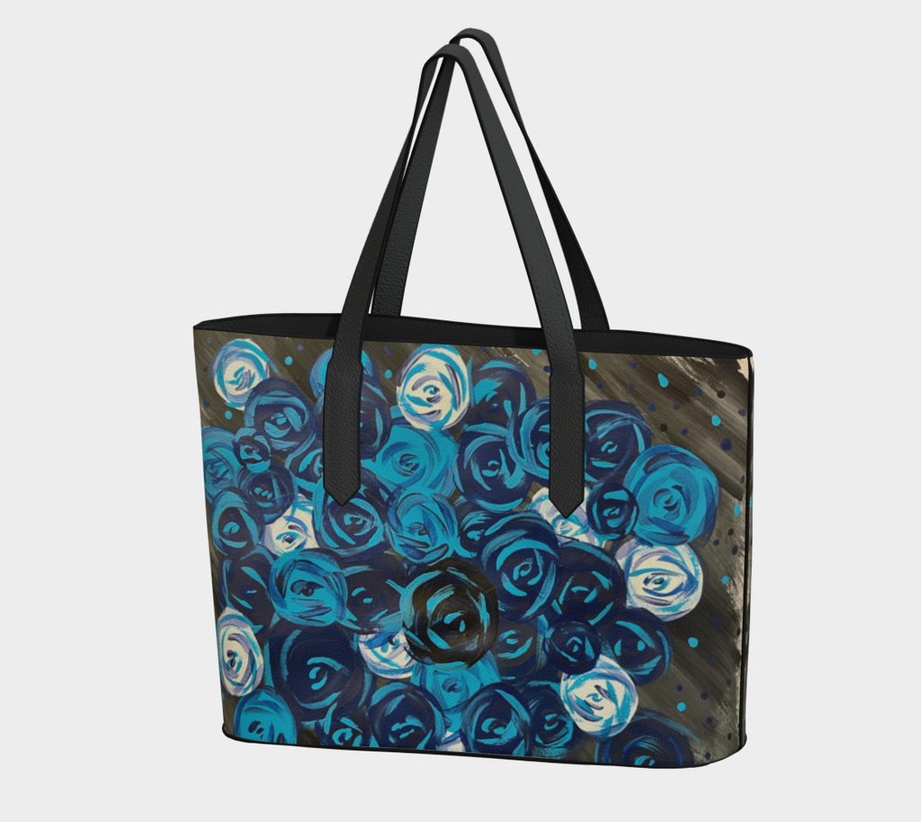 Blue Roses VL Tote