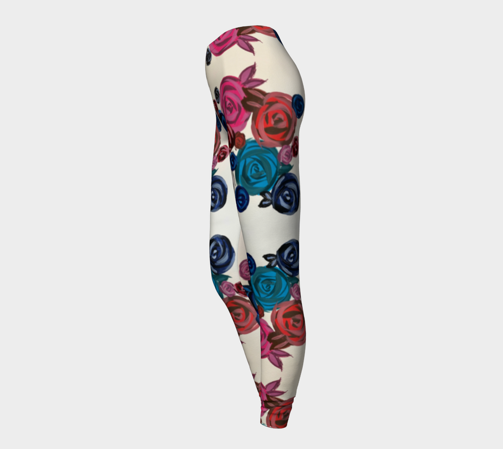 Rose Bouquet Leggings