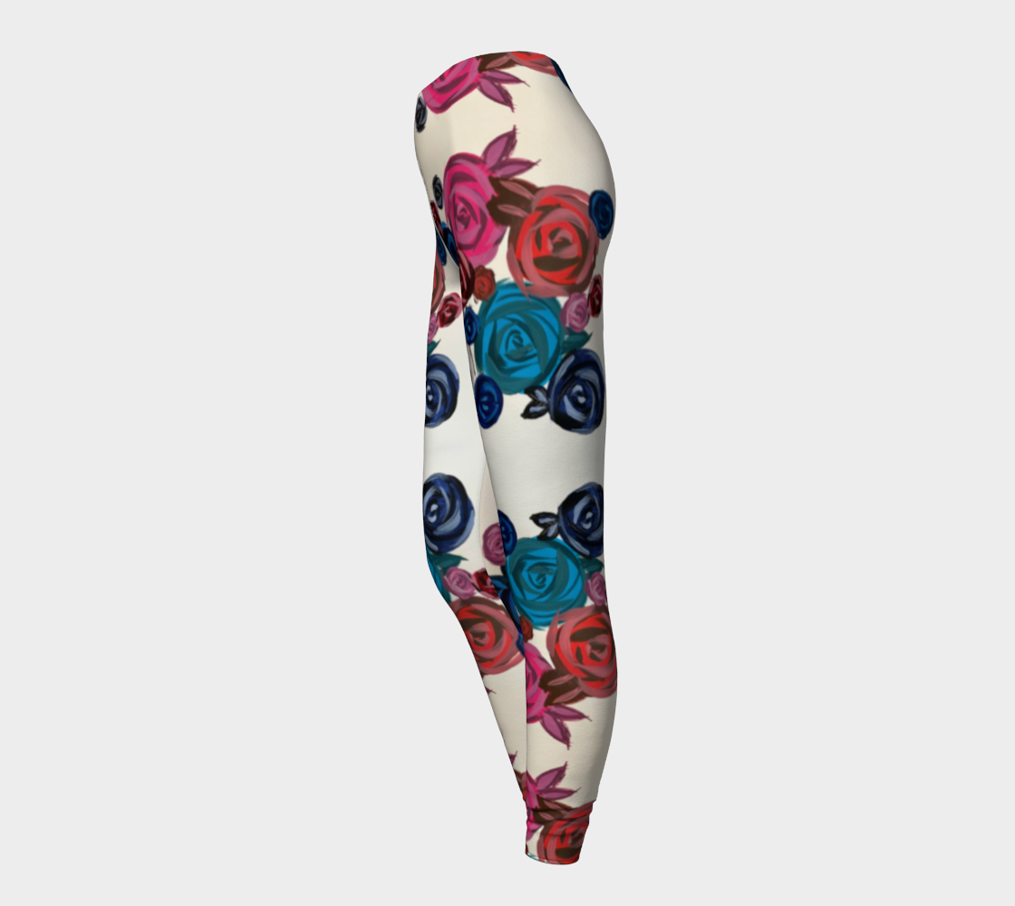 Rose Bouquet Leggings
