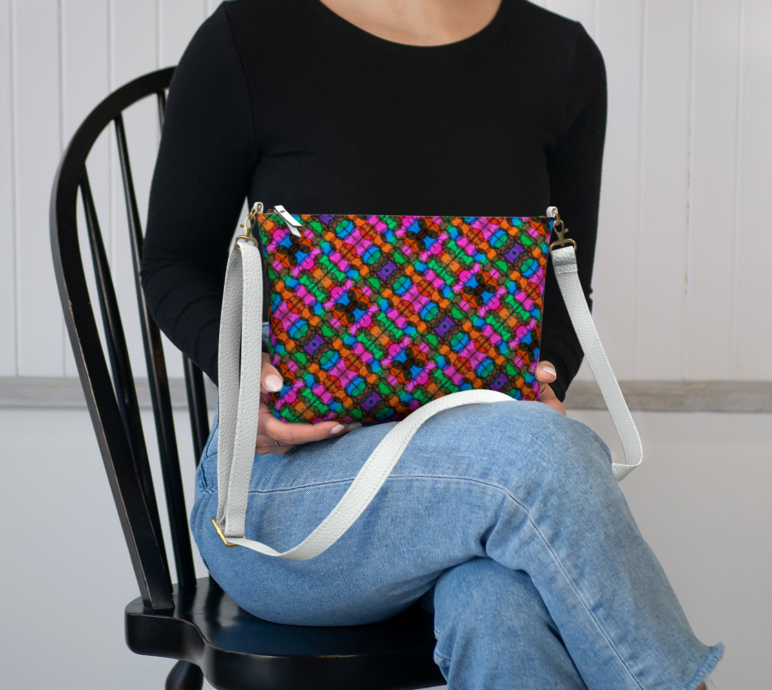 Stain Glass VL Crossbody Patterned W