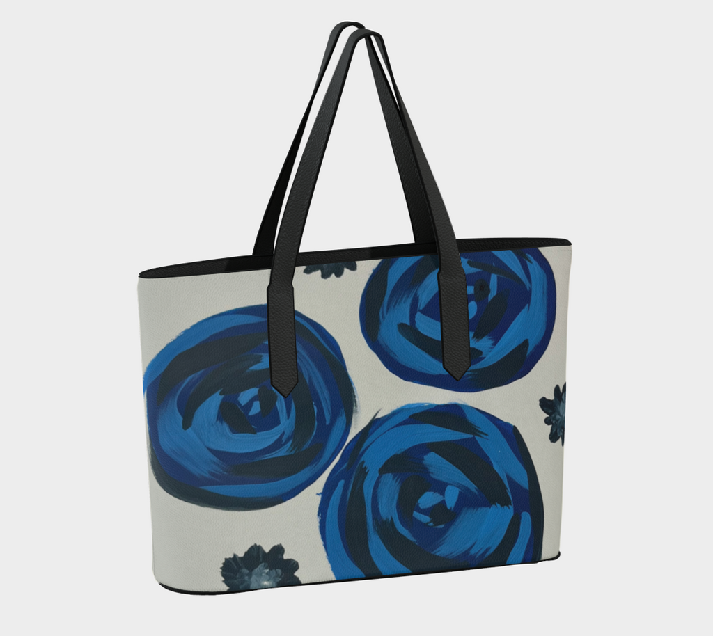 Blue Roses VL Tote Bag