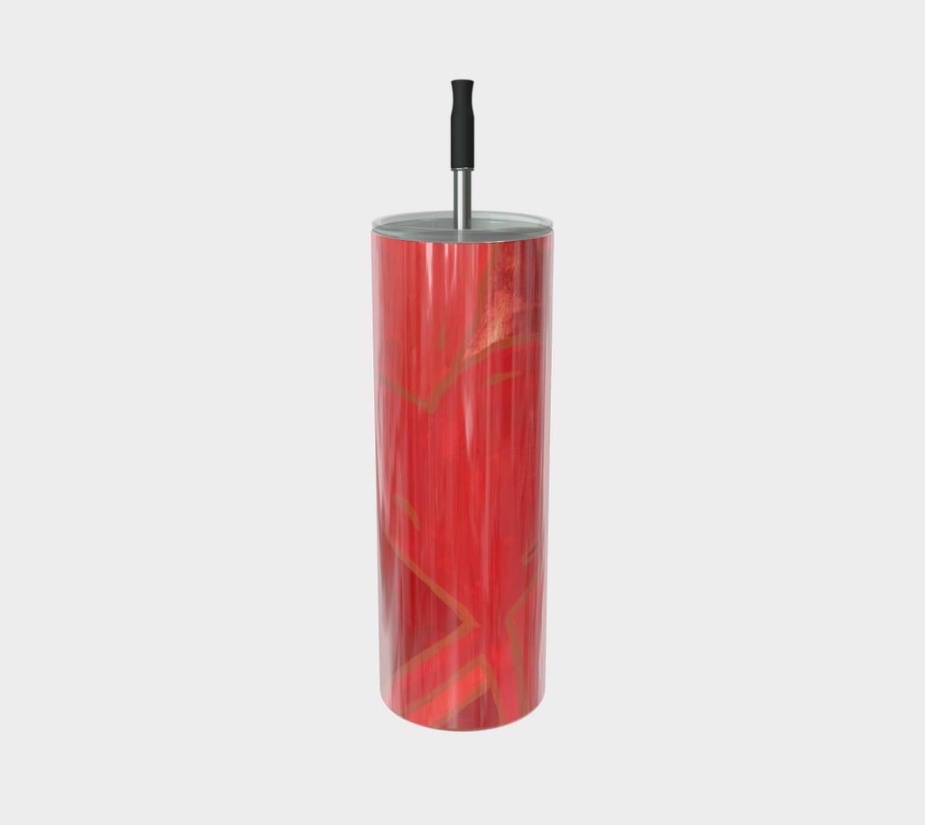 Red Heart Tumbler