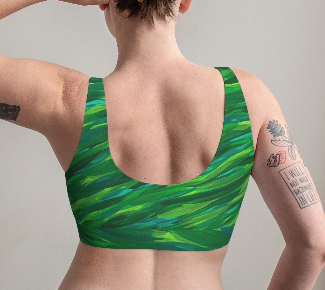 Lush Green  Bralette