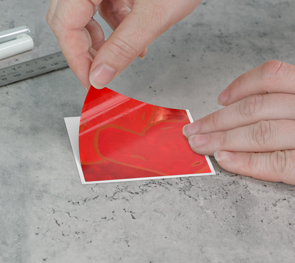 Red Heart Sticker