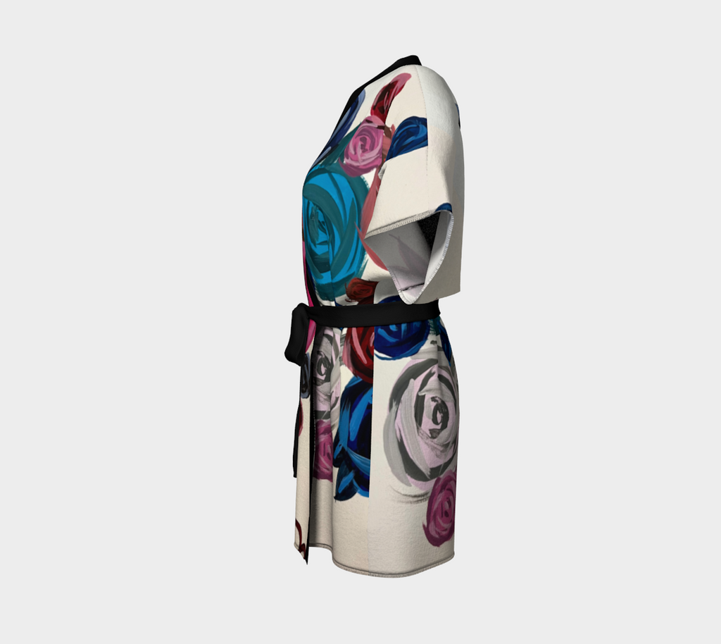 Rose Bouquet Kimono Robe