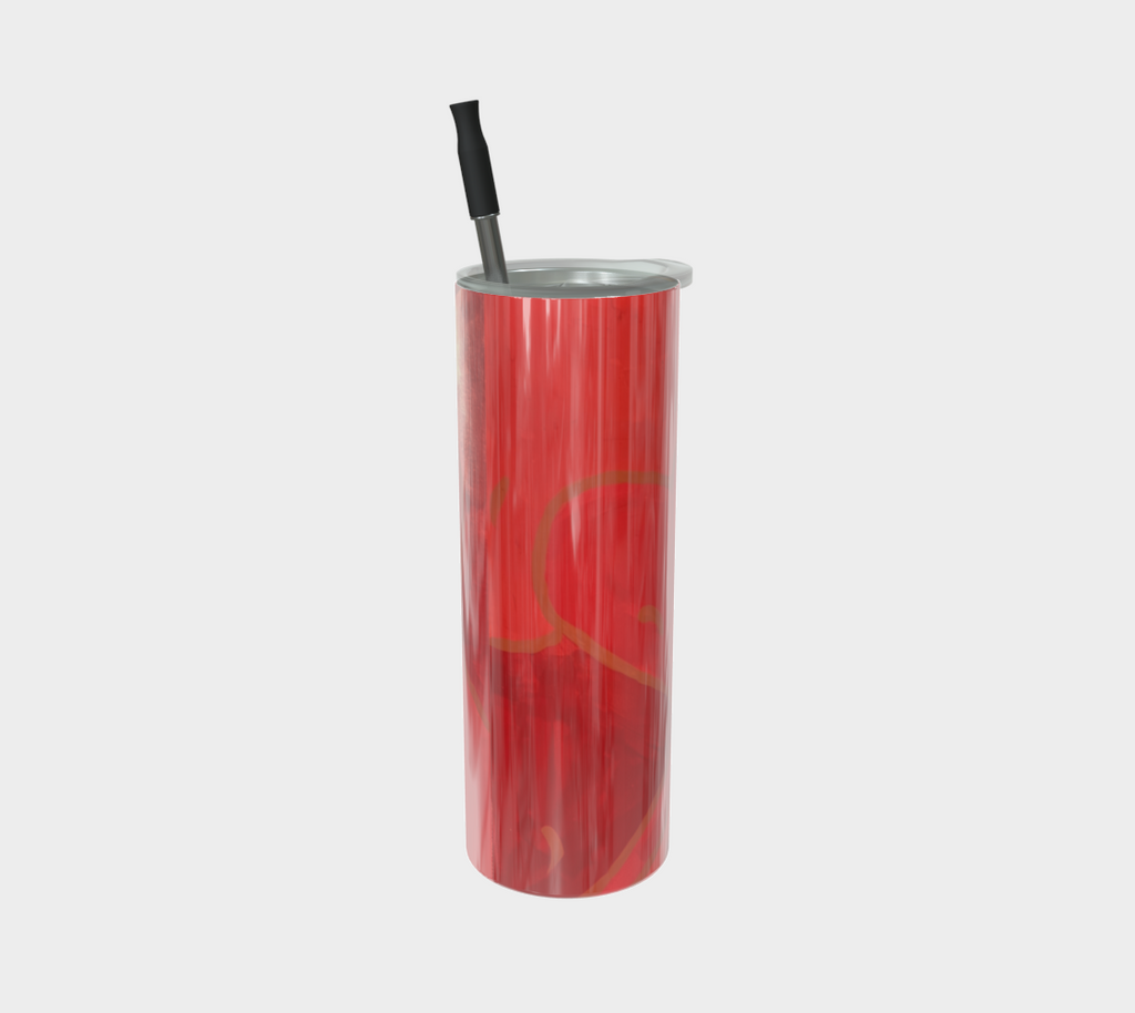 Red Heart Tumbler