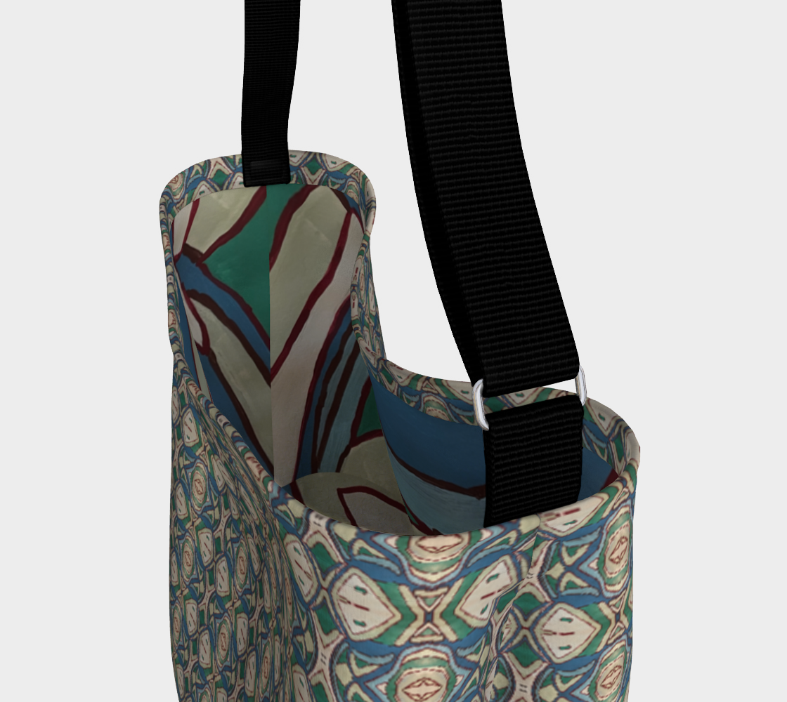 Abstract Green Day Tote