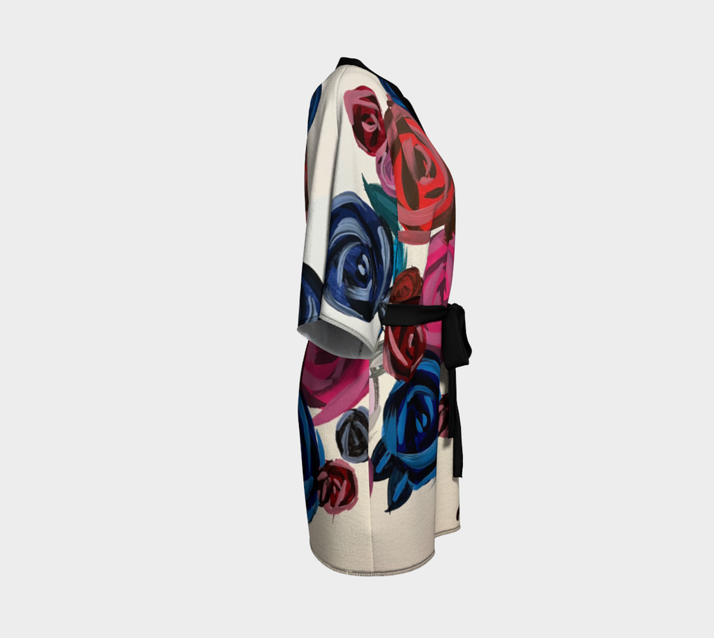 Rose Bouquet Kimono Robe