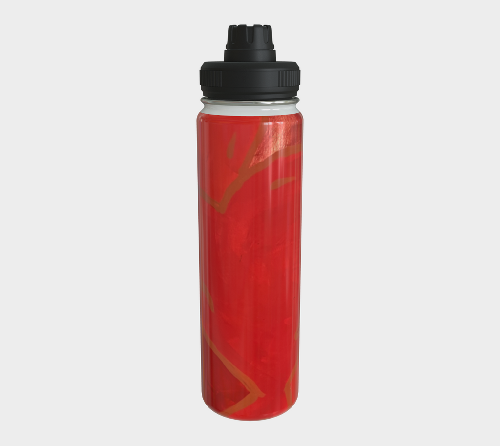 Red Heart Water Bottle