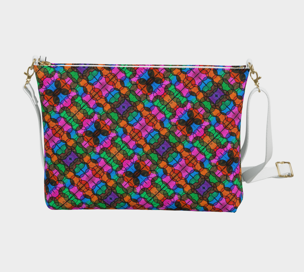 Stain Glass VL Crossbody Patterned W