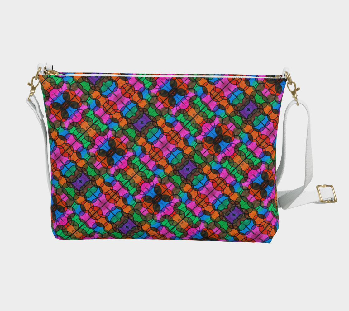 Stain Glass VL Crossbody Patterned W