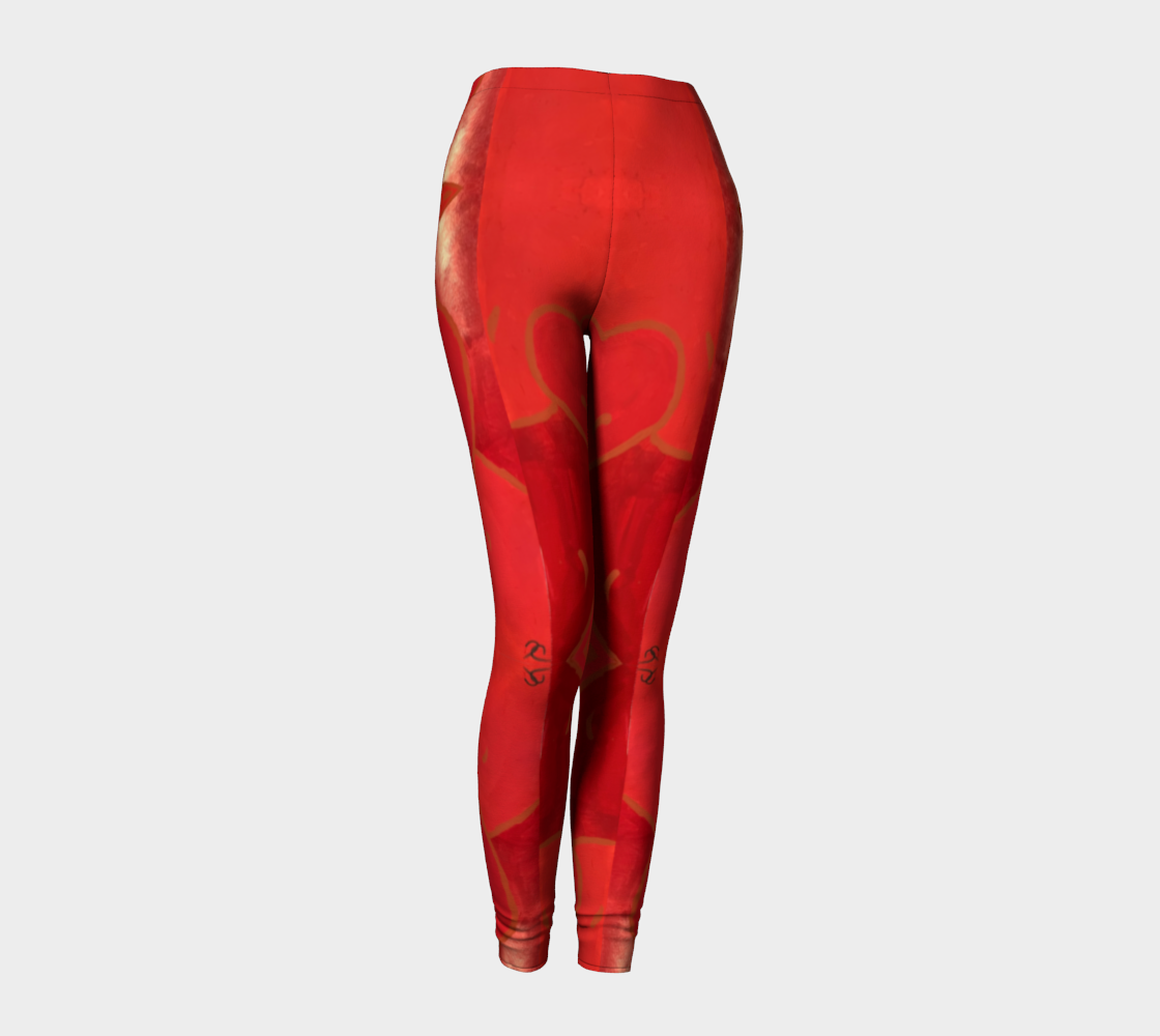 Red Heart Leggings
