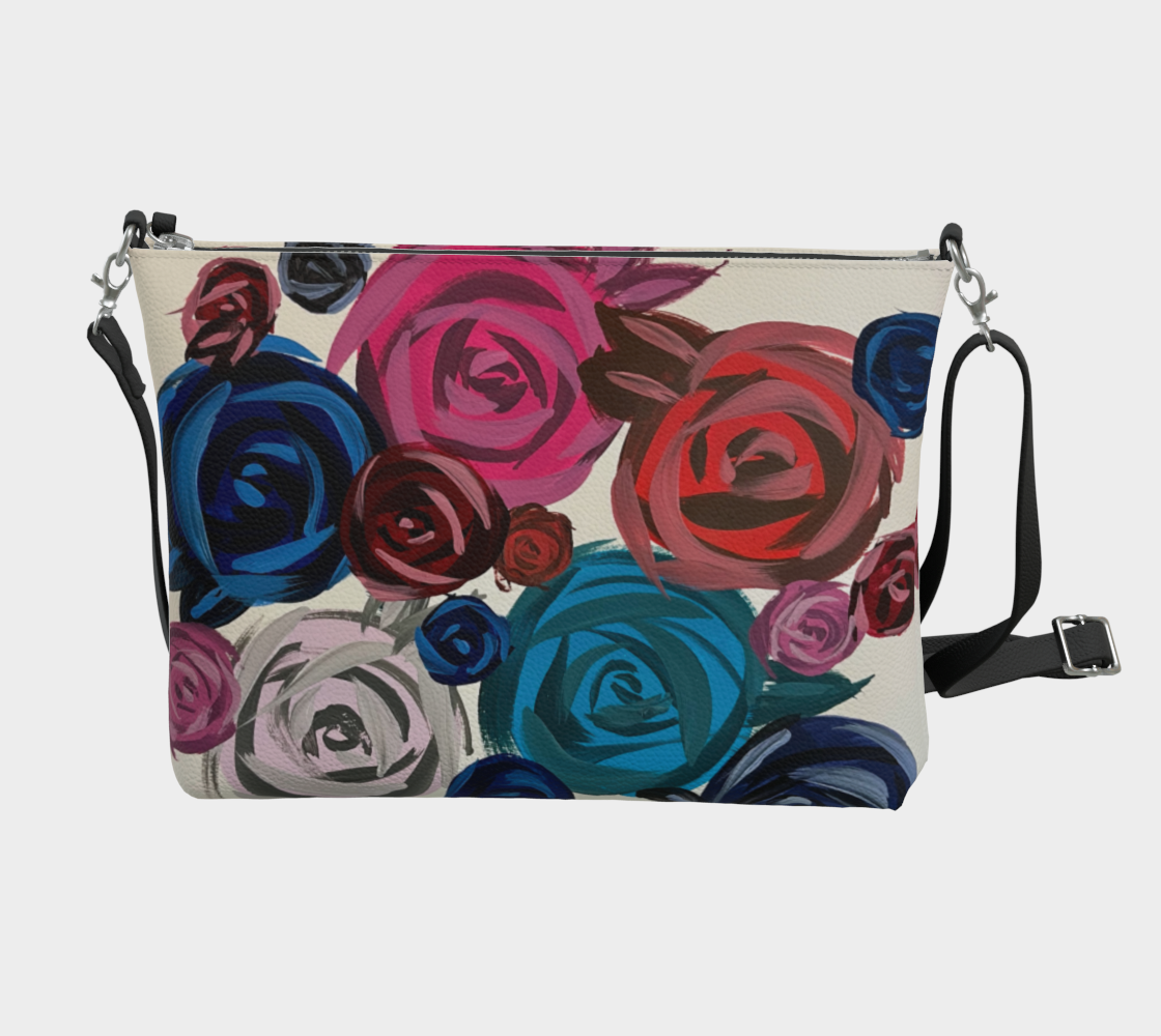 Rose Bouquet VL Crossbody Bag