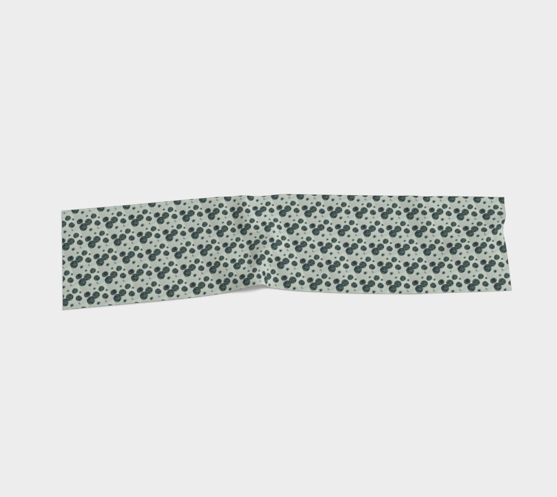 Monochrome Roses Scarf